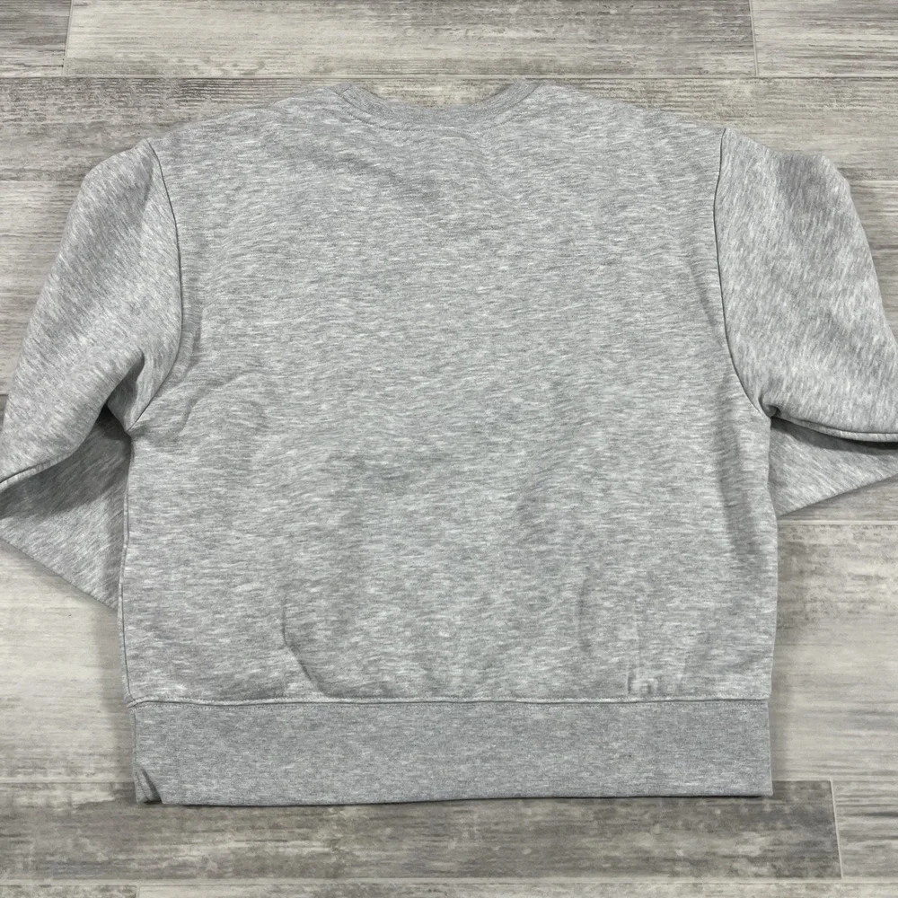 Youth Nike Jordan Logo Girls Large Light‎ Gray Crewneck Sweatshirt NWT. MSRP $50